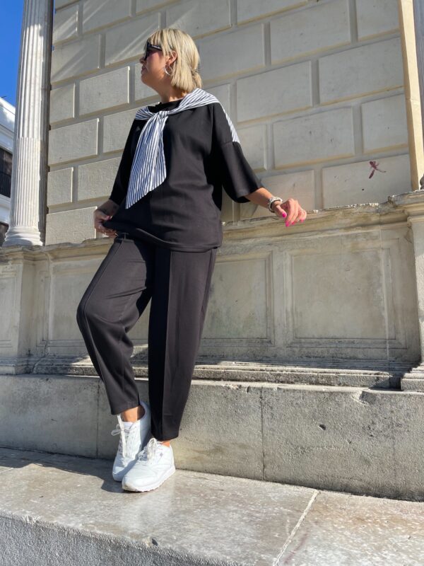 Conjunto Street Glow black.