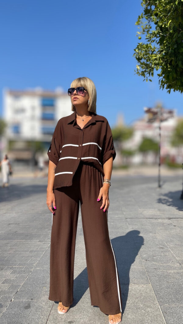 Conjunto Street Chocolat.