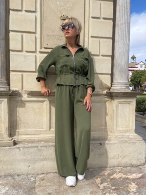Conjunto Fresh Mood verde.
