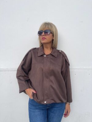 Cazadora Elisee marrón.