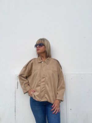 Cazadora Elisee camel.