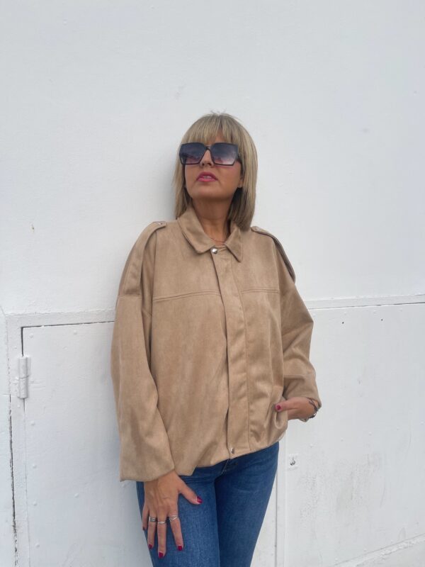 Cazadora Elisee camel. - Imagen 2