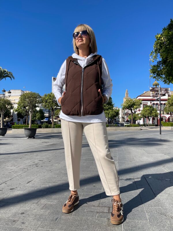 Pantalón Glow beige. - Imagen 4
