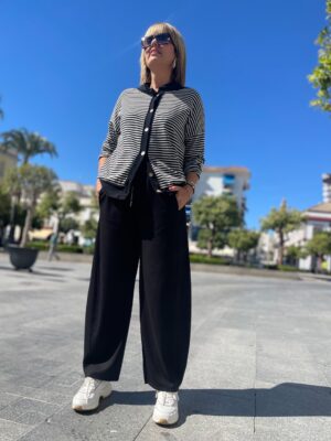 Pantalón balón negro.