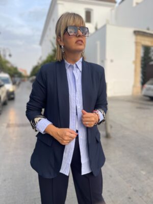 Blazer Zanzíbar azul marino.