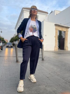 Pantalón Glow Style azul marino.