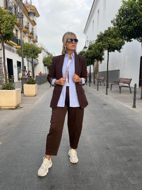 Blazer Zanzíbar marrón chocolate. - Imagen 6