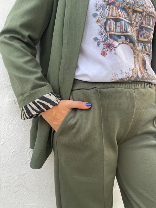 Pantalón Glow Style verde. - Imagen 2
