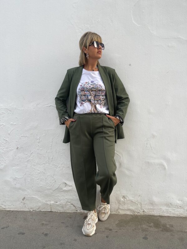 Pantalón Glow Style verde. - Imagen 4