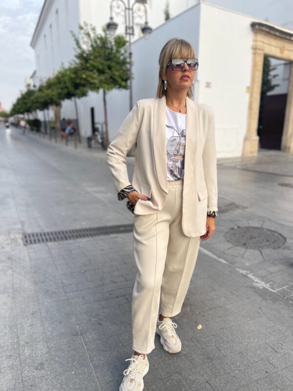 Blazer Zanzíbar beige. - Imagen 3