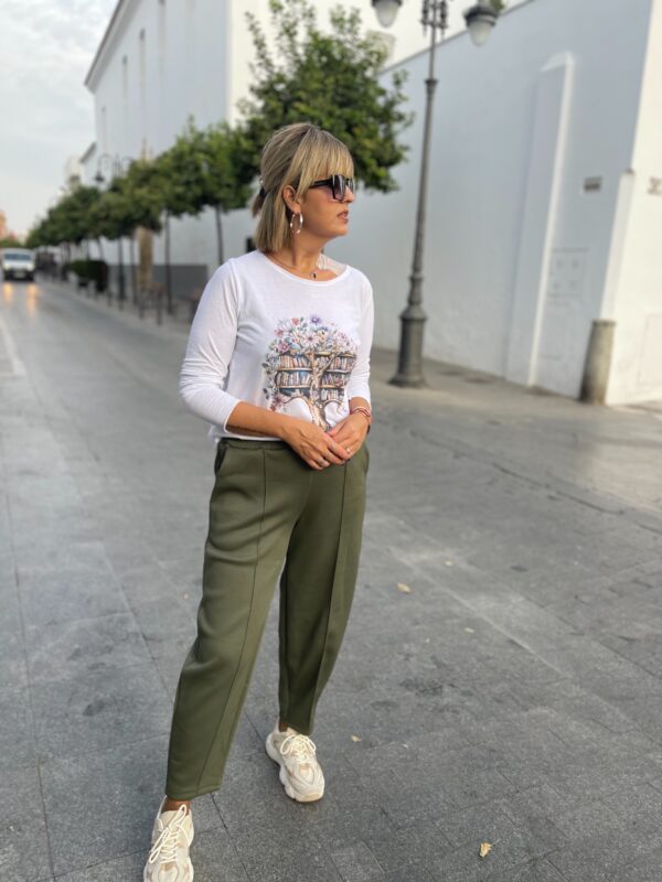 Pantalón Glow Style verde. - Imagen 5