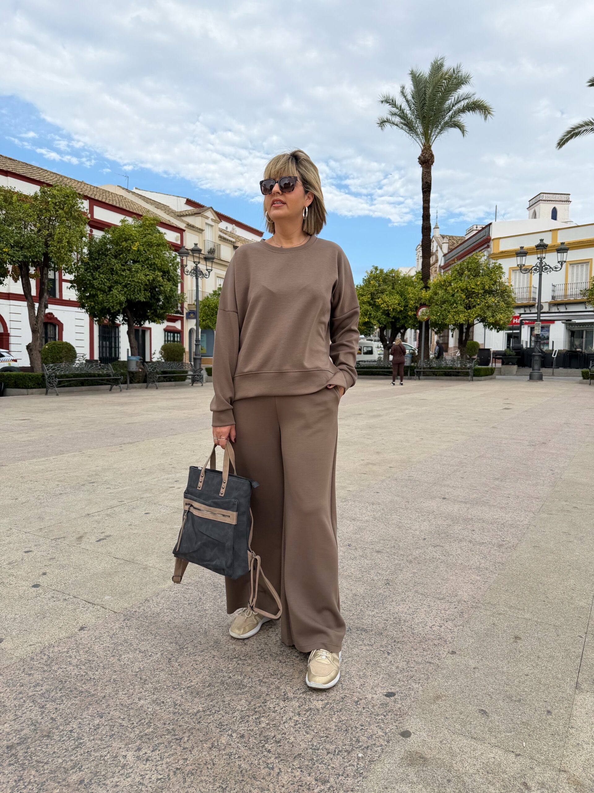 Conjunto Cool Flow camel. - Imagen 6