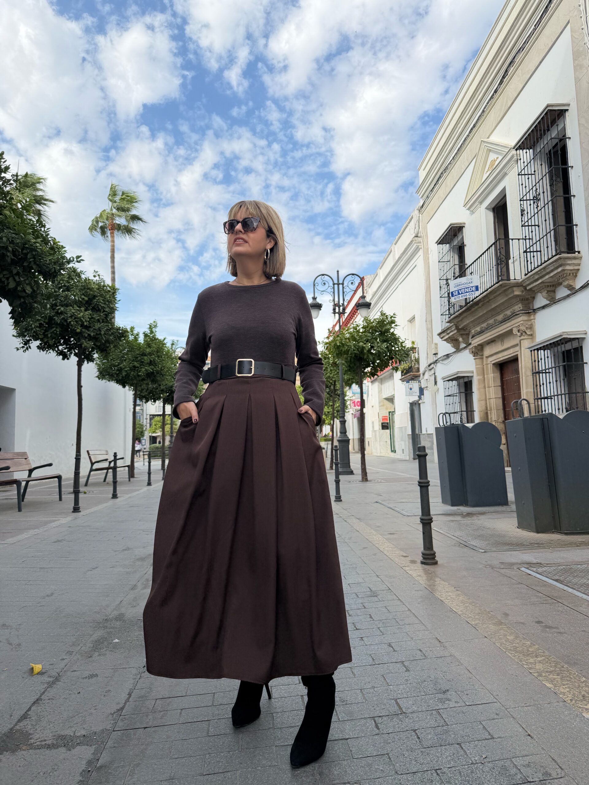 The Urban Dress brown.