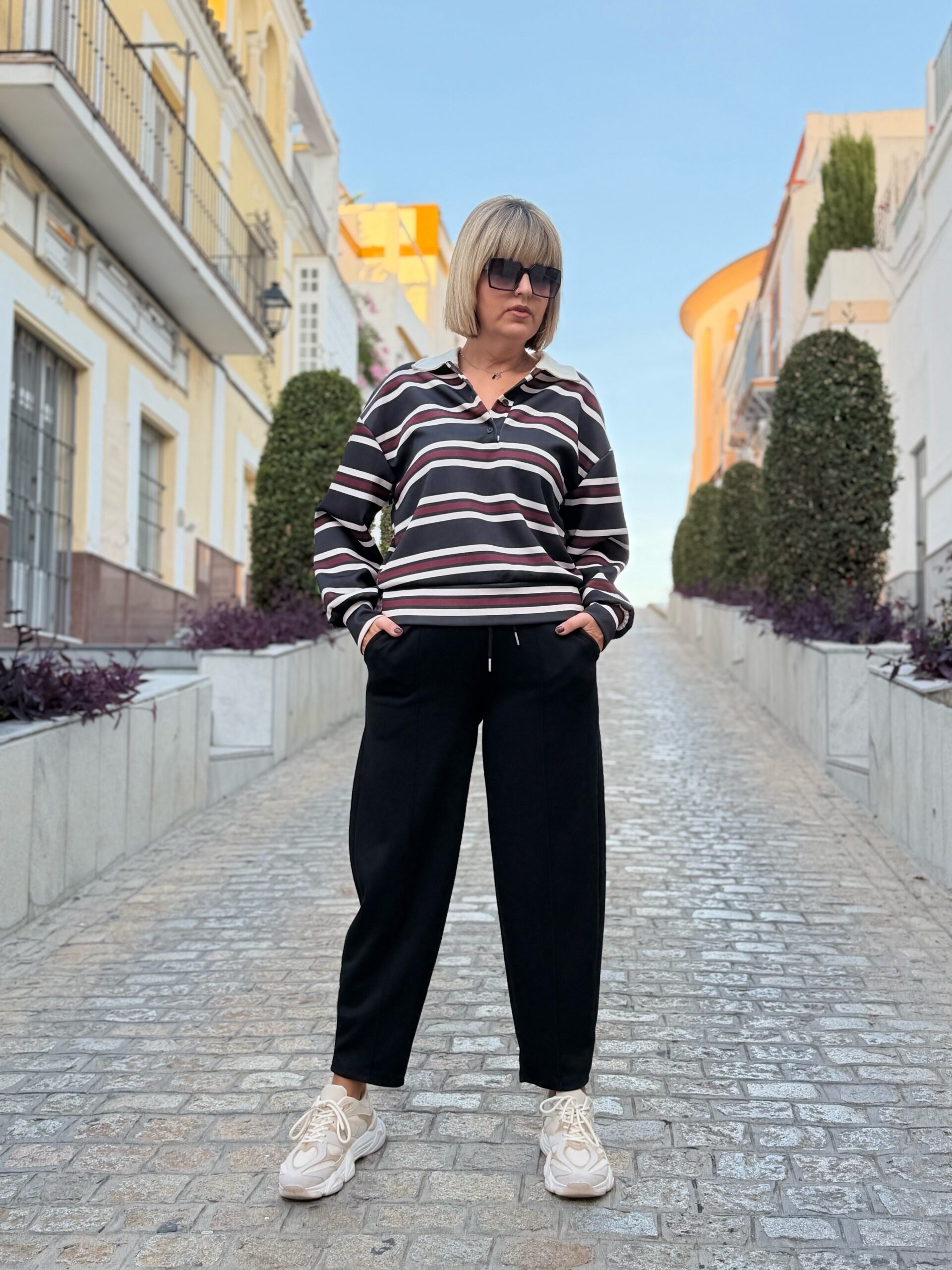 Conjunto Glow Línea negro.