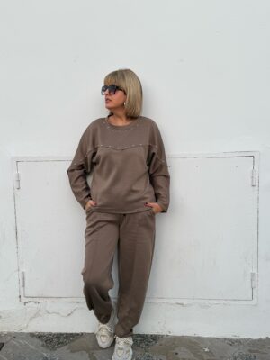 Conjunto Soft Glow tachuelas topo.