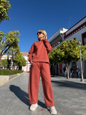 Conjunto Cool Flow teja.