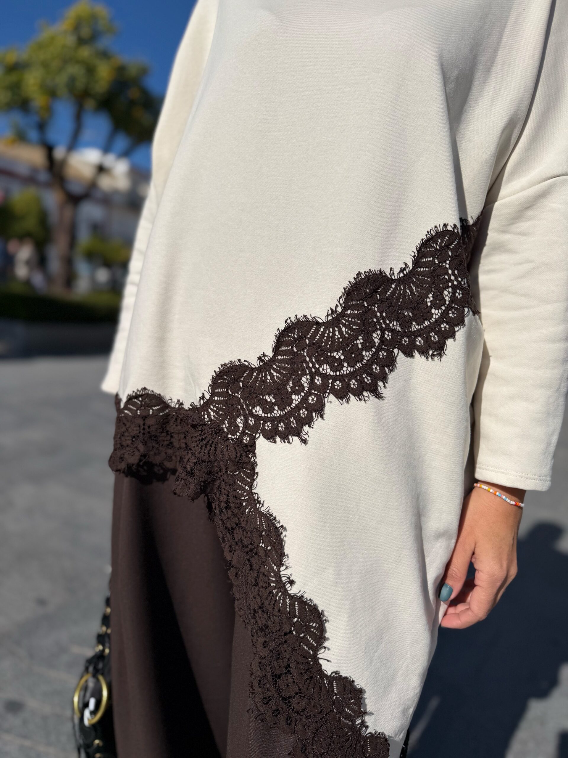 Sudadera Lace flow. - Imagen 6