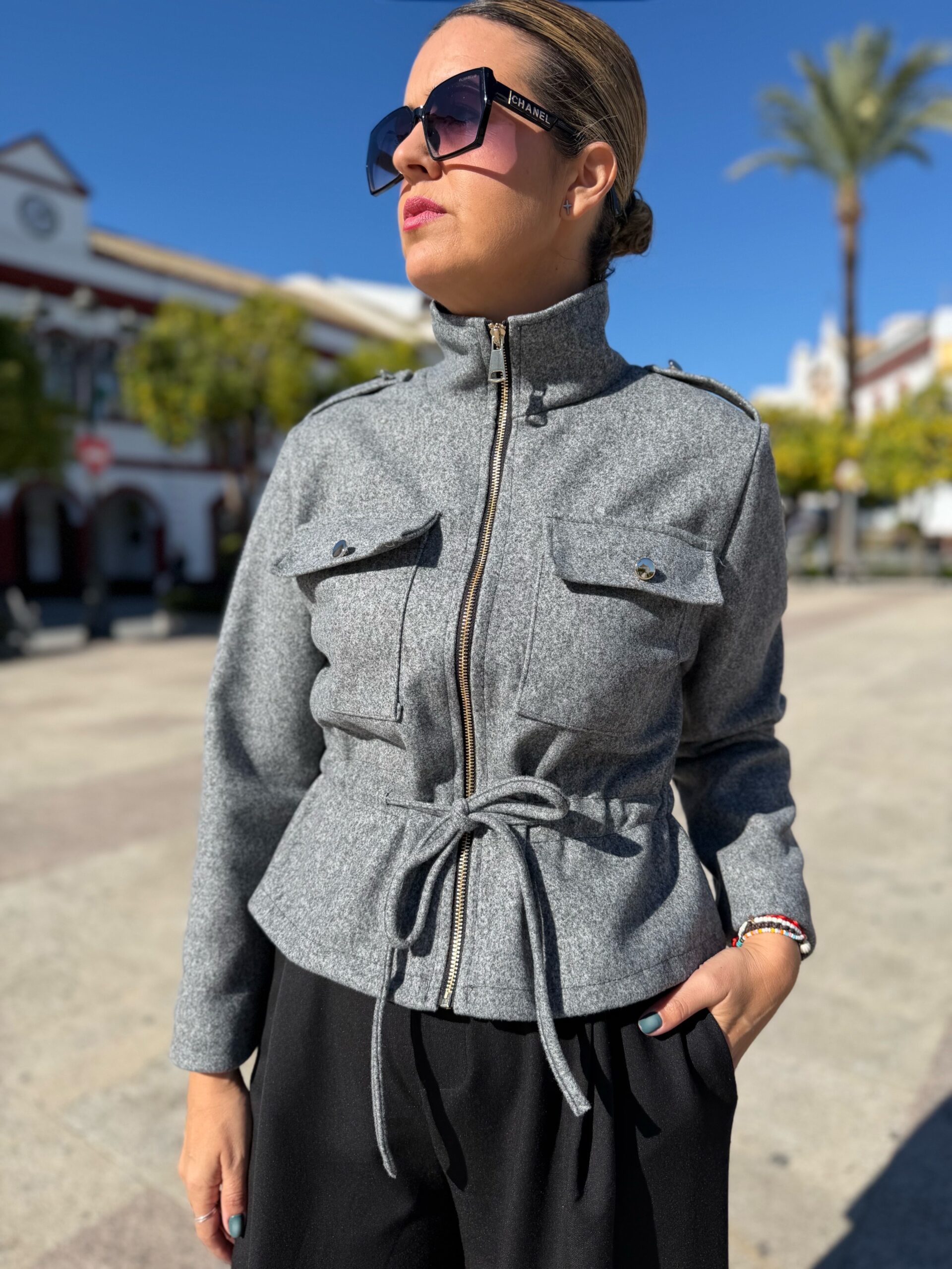 Cazadora paño Supremme.