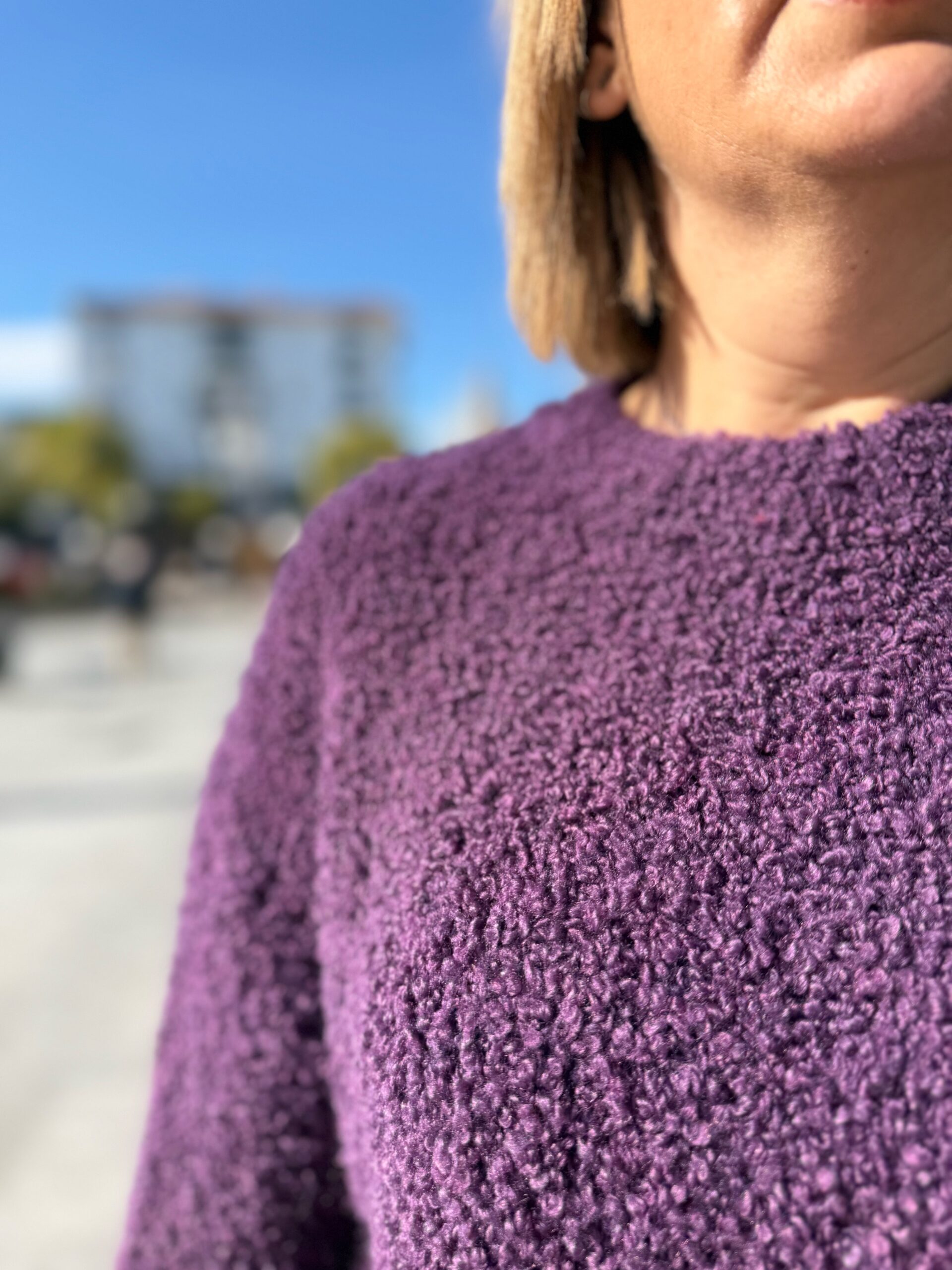 Jersey de borreguito marrón. - Imagen 3