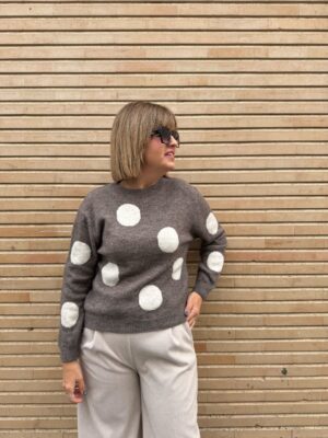 Jersey topo lunar beige.