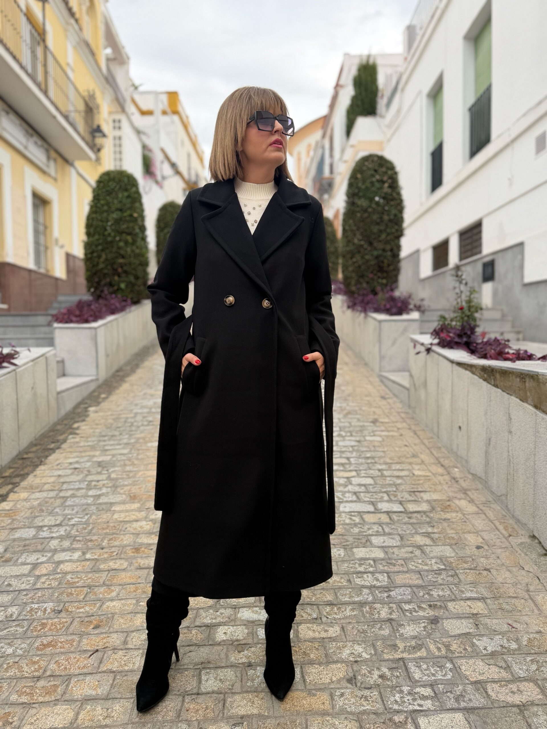 Abrigo Milán negro. - Imagen 4