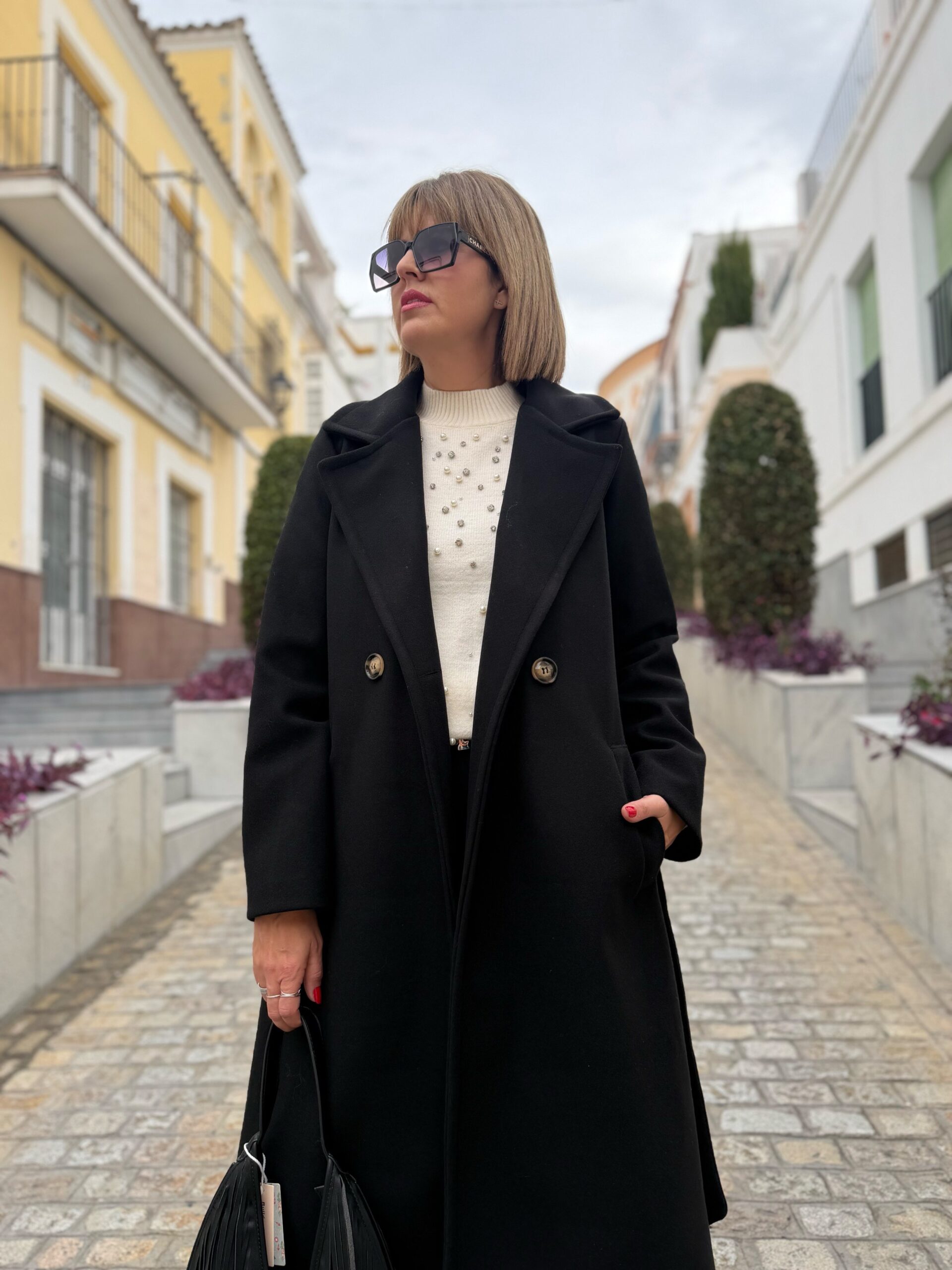 Abrigo Milán negro. - Imagen 5