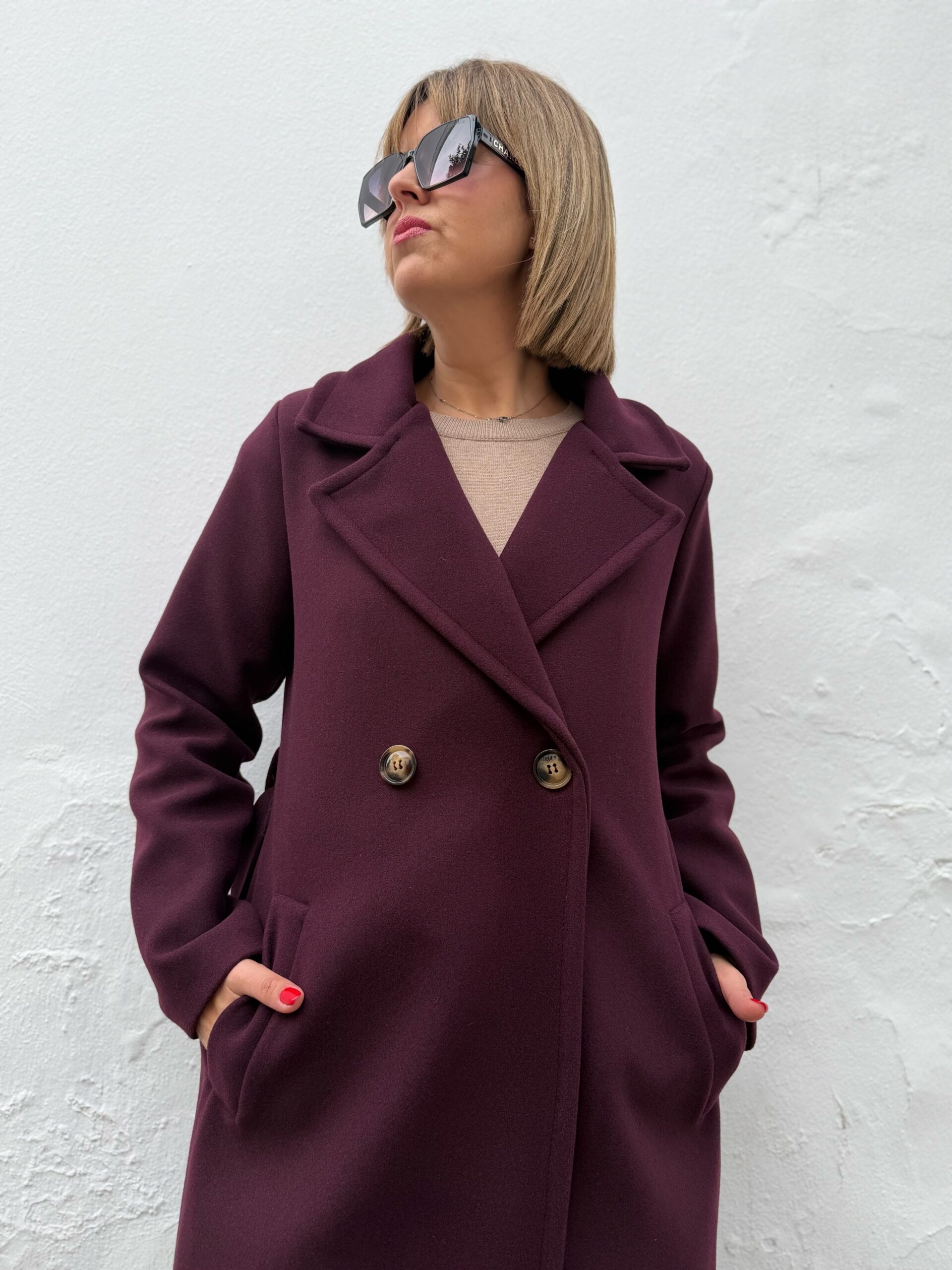 Abrigo Milán berengena. - Imagen 5