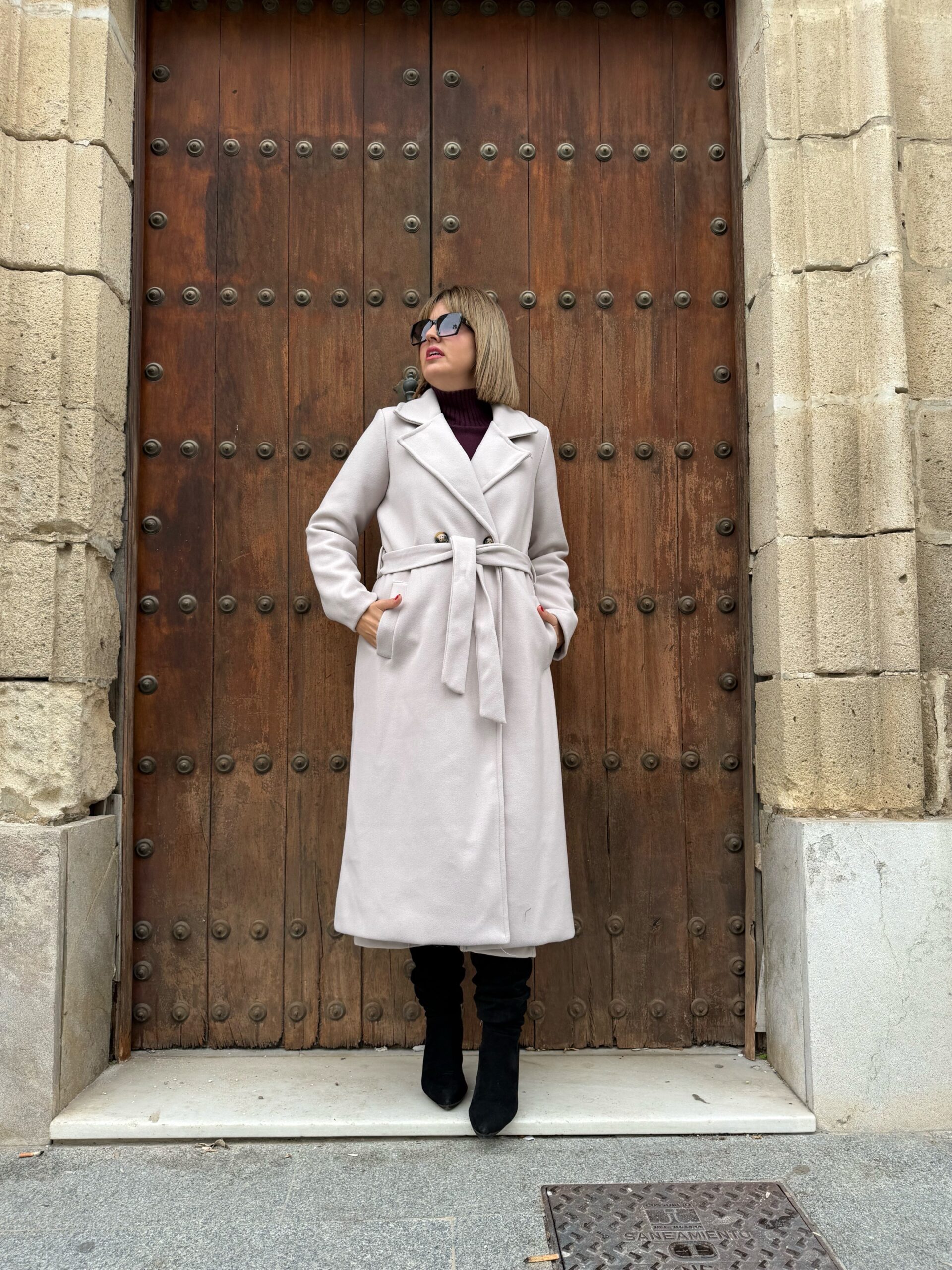 Abrigo Milan beige. - Imagen 6