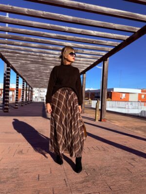 Conjunto Madison chocolate.