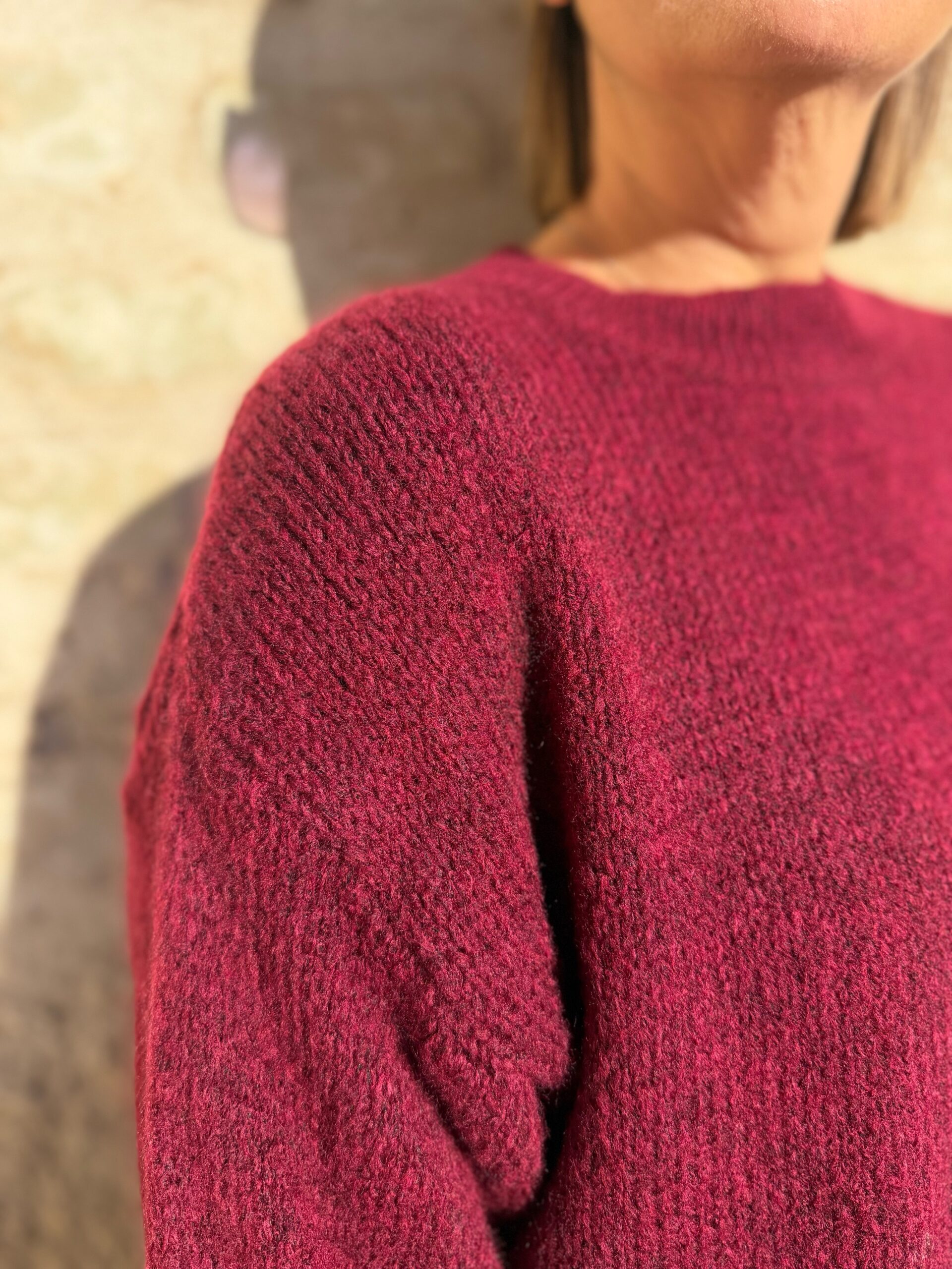 Conjunto Madison burgundy. - Imagen 3