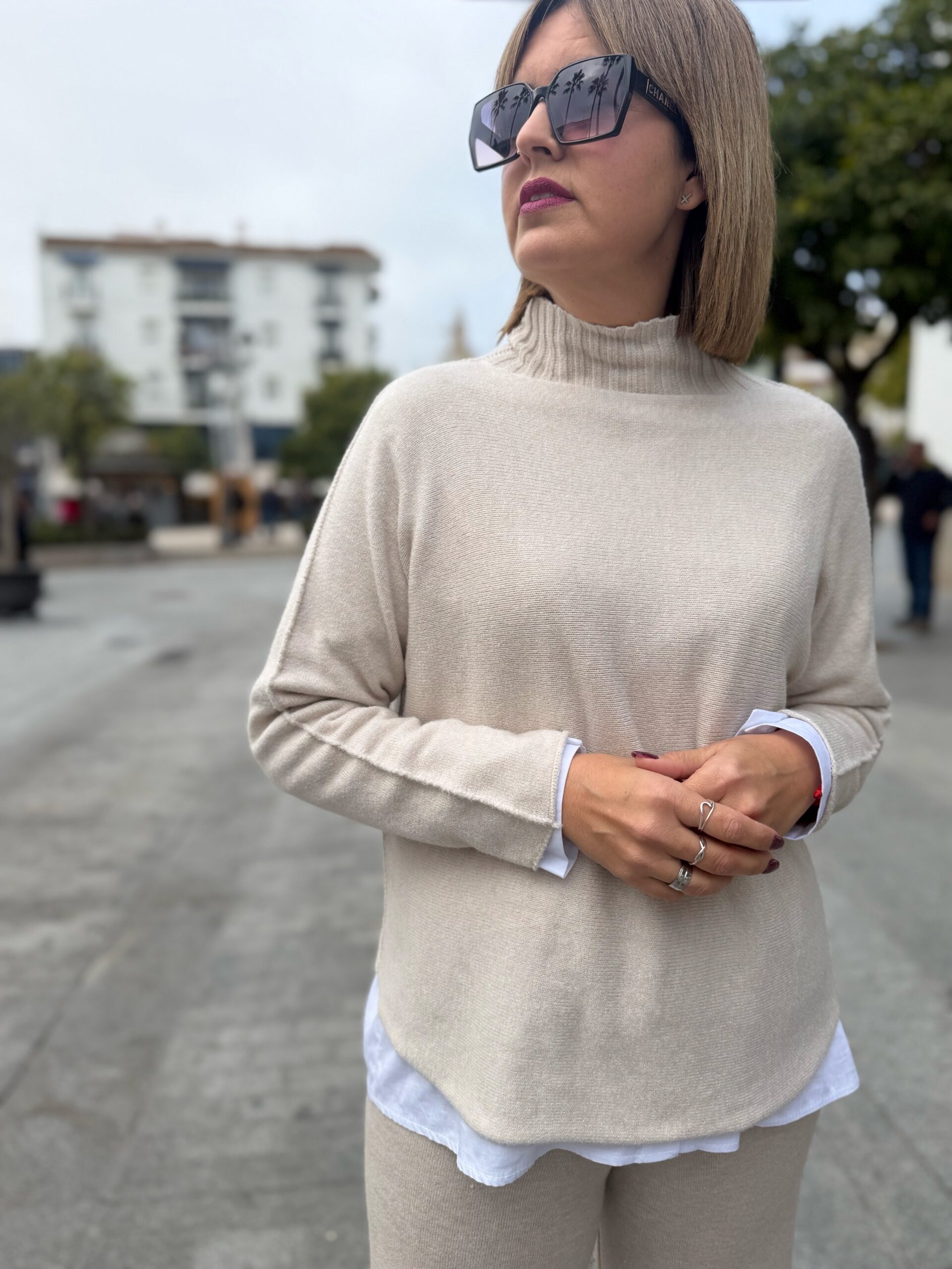 Conjunto Milano beige (pantalón). - Imagen 2