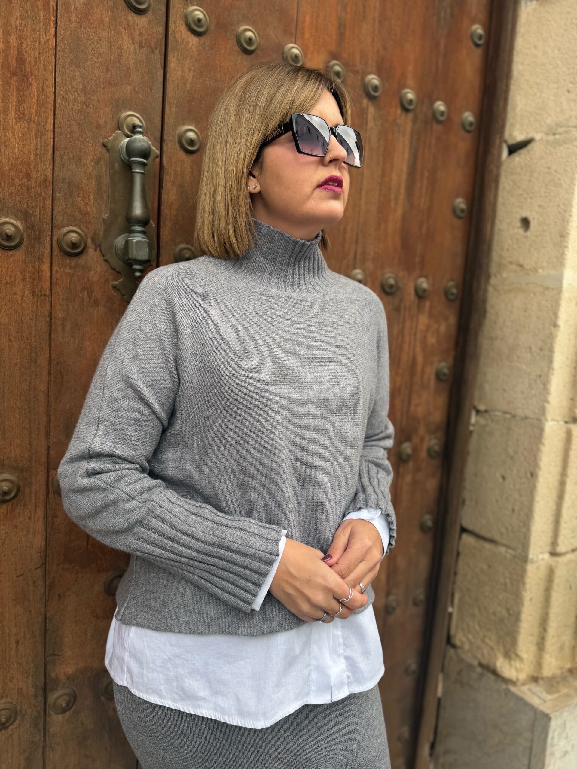 Conjunto Milano gris. - Imagen 2