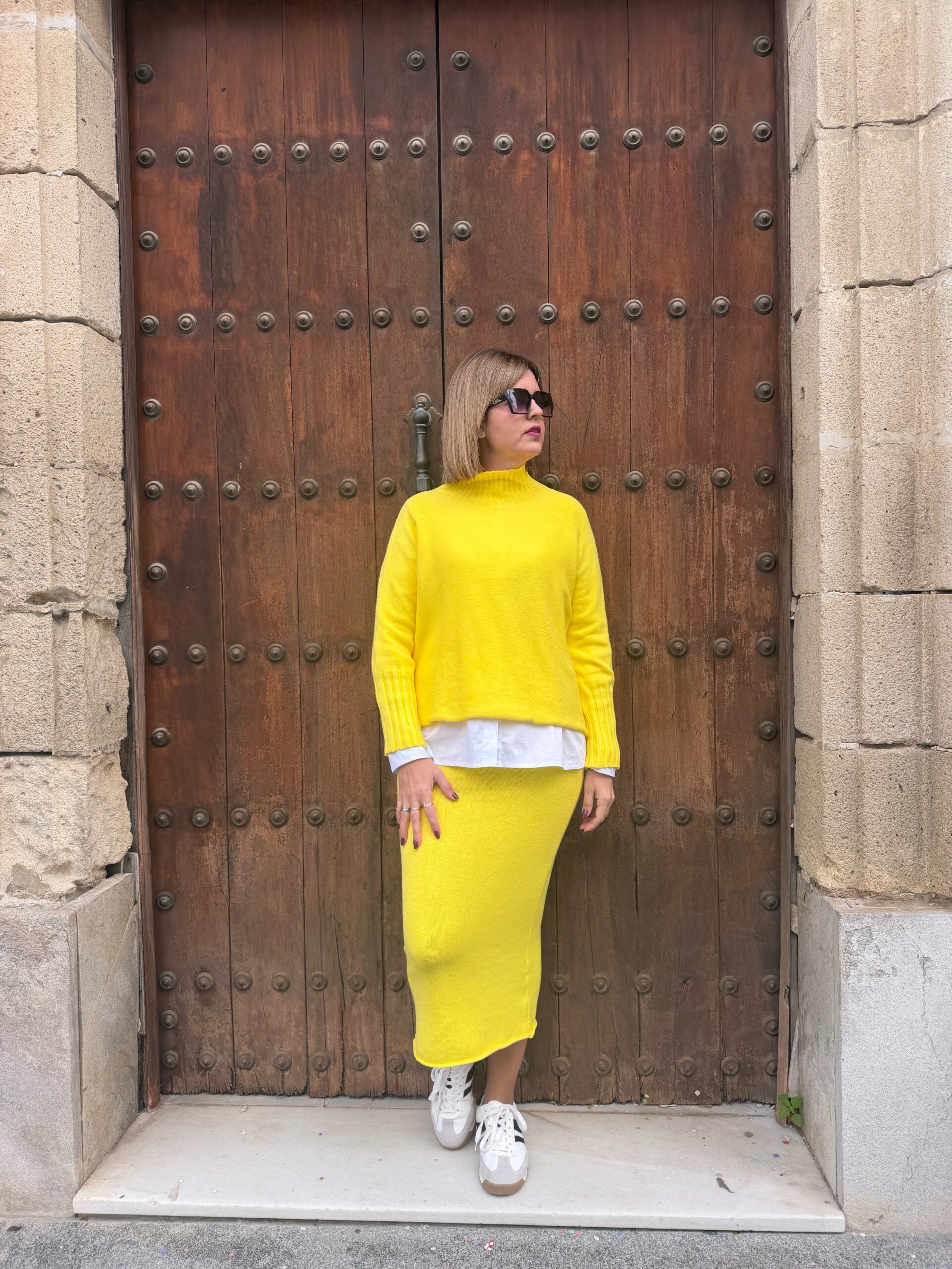 Conjunto Milano amarillo.