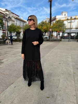 Vestido Sandra black.