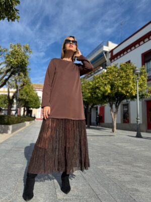 Vestido Sandra Brown.