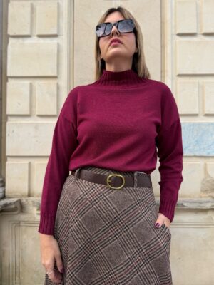 Jersey Amina burdeos.