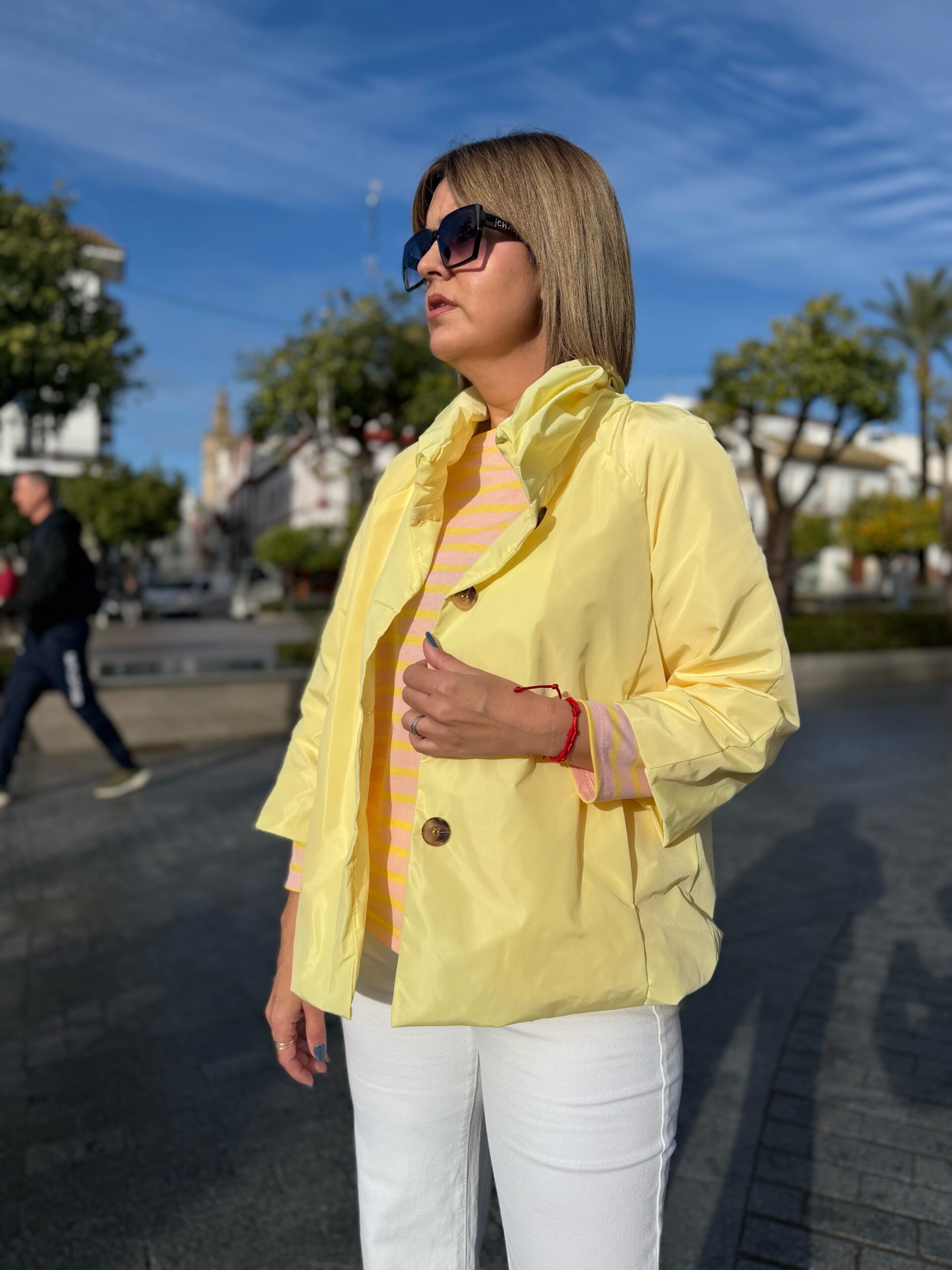 Chaqueta Spring Yellow. - Imagen 4