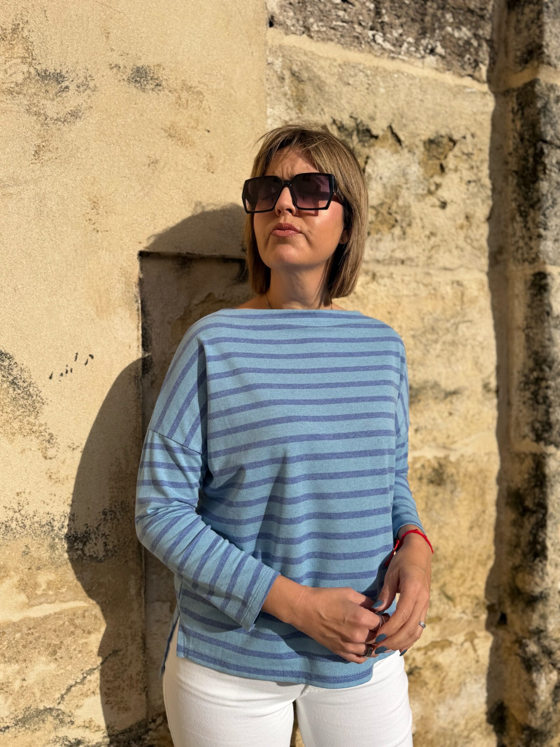 Camiseta Spring blue.