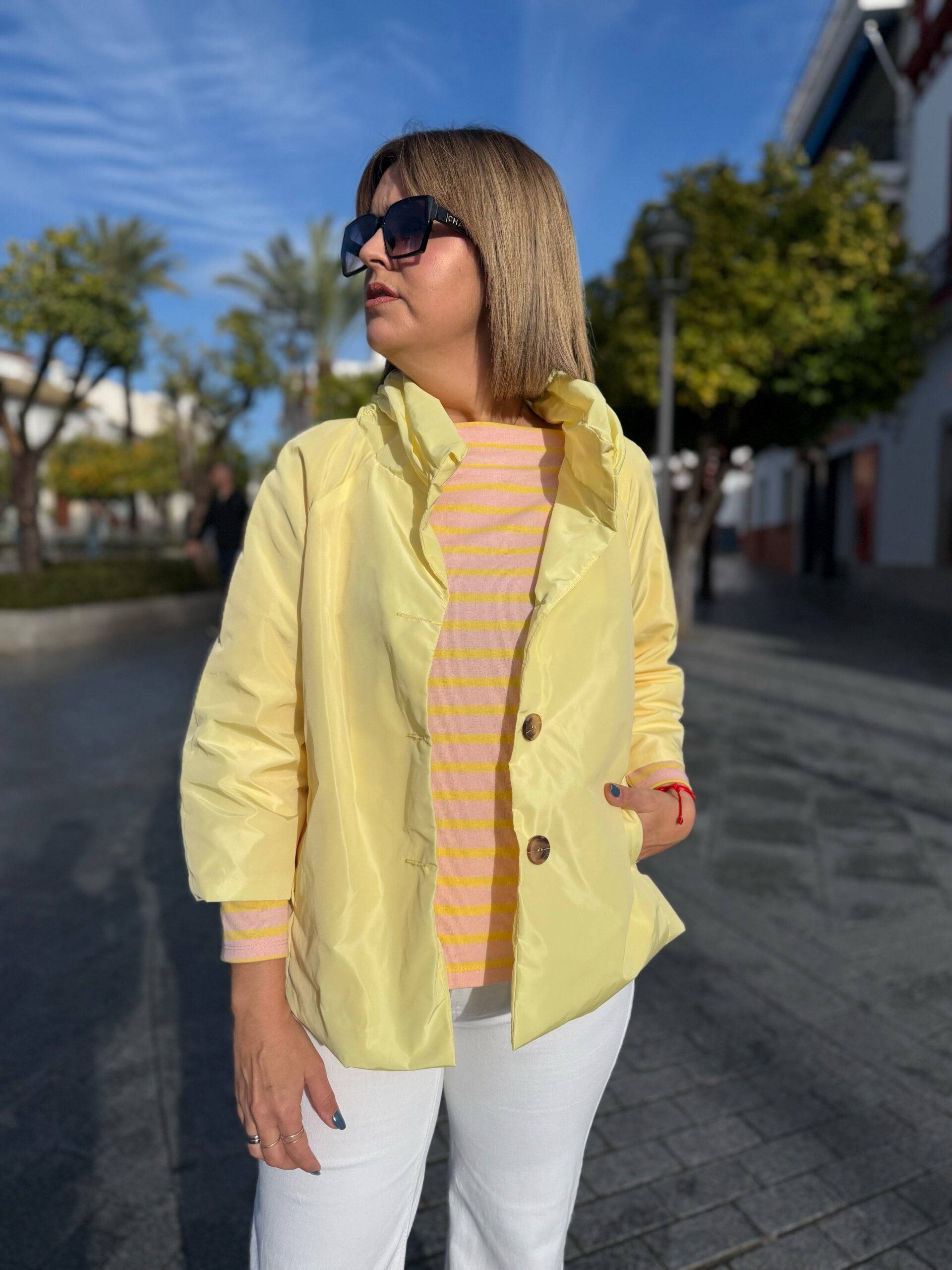 Chaqueta Spring Yellow. - Imagen 5
