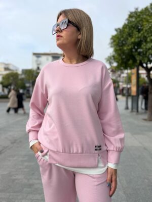 Conjunto Soft Move rosa.