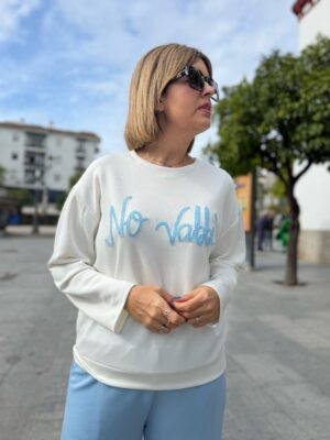 Sudadera Vabbe blanca.