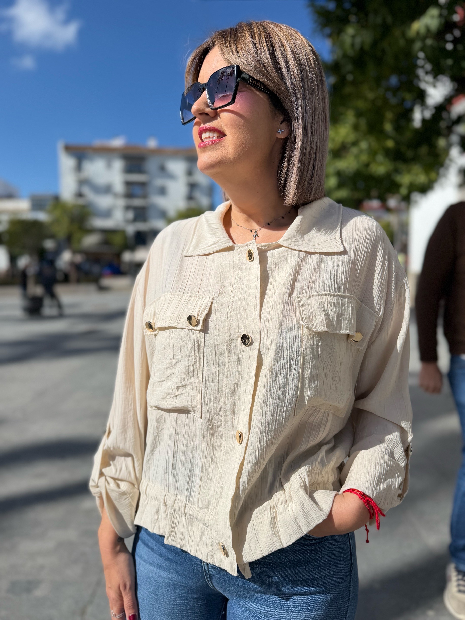 Bomber Spring beige.