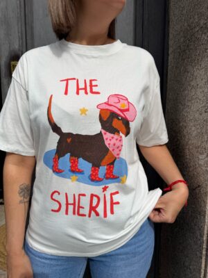 Camiseta perrito vaquero.