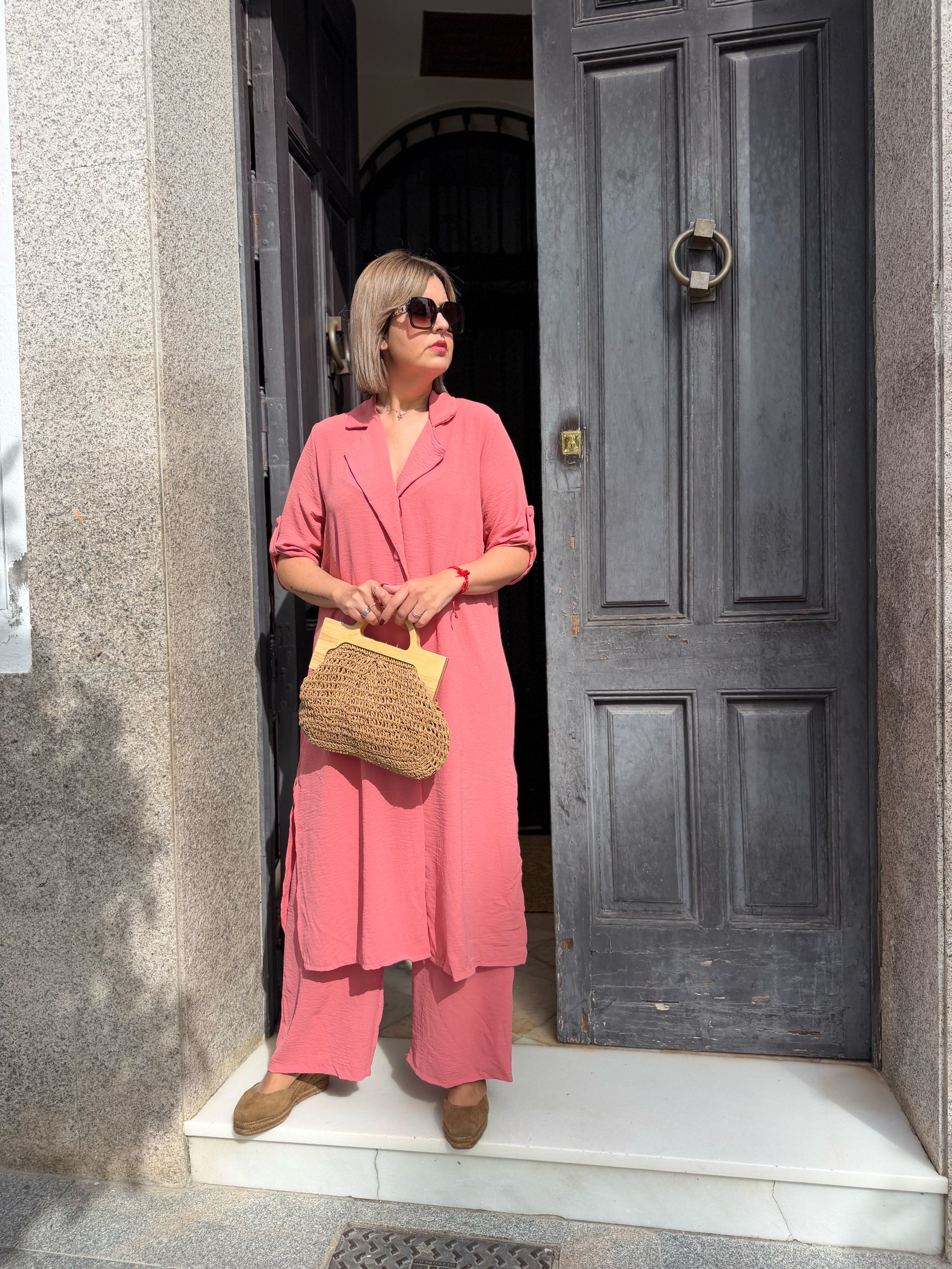 Conjunto Aisha salmón. - Imagen 4