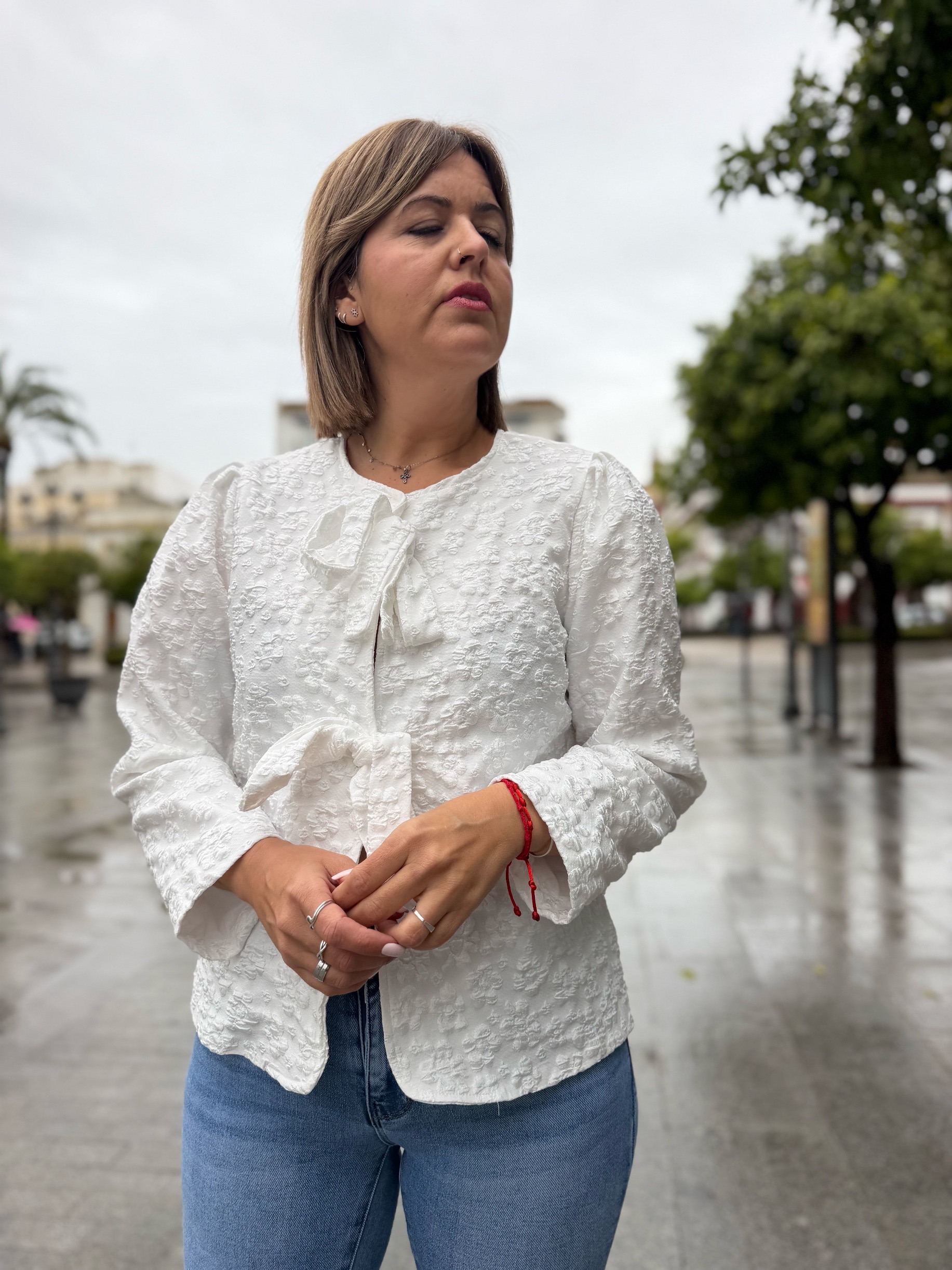 Chaqueta Florencia blanco. - Imagen 5