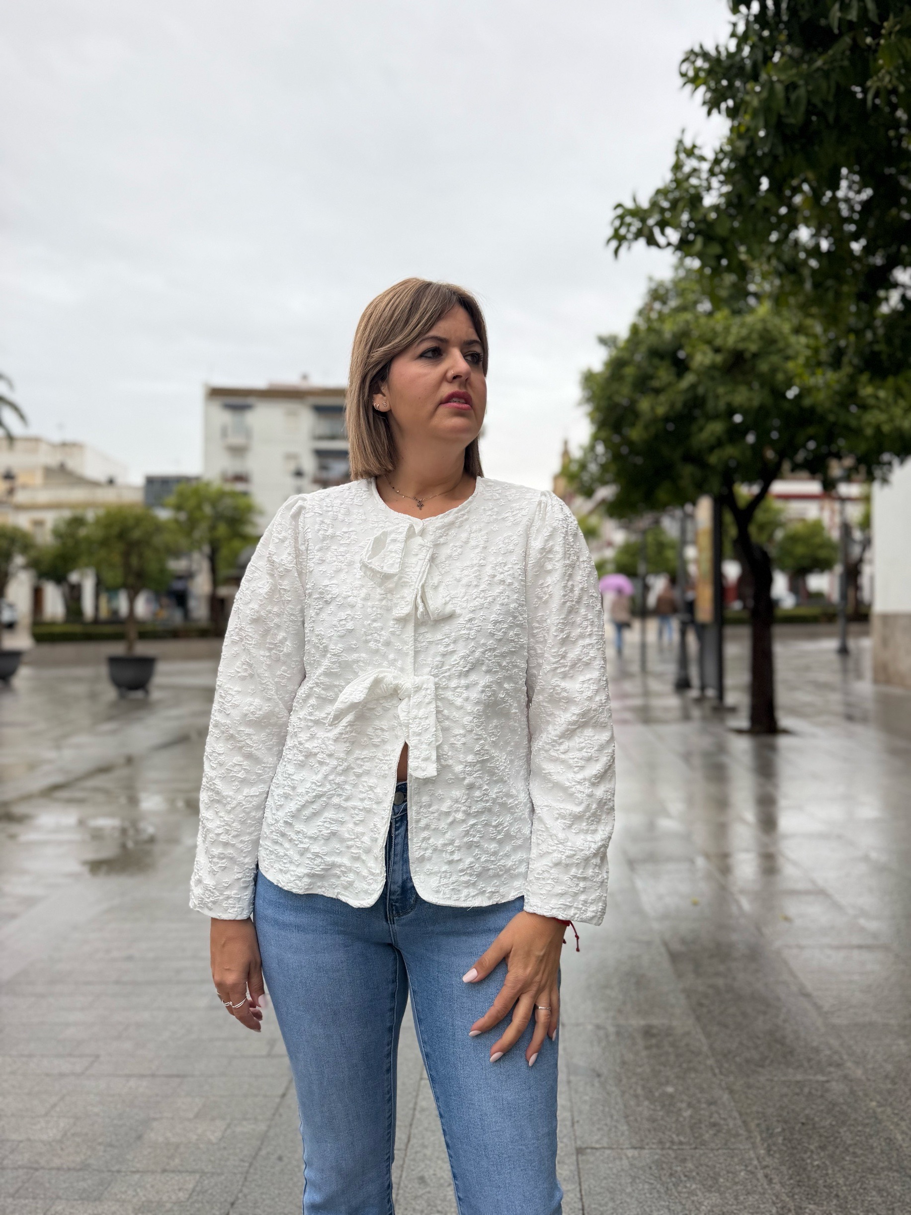 Chaqueta Florencia blanco. - Imagen 2