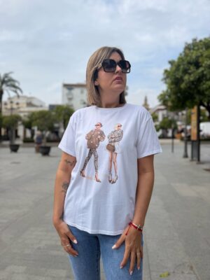 Camiseta amigas fiesteras.