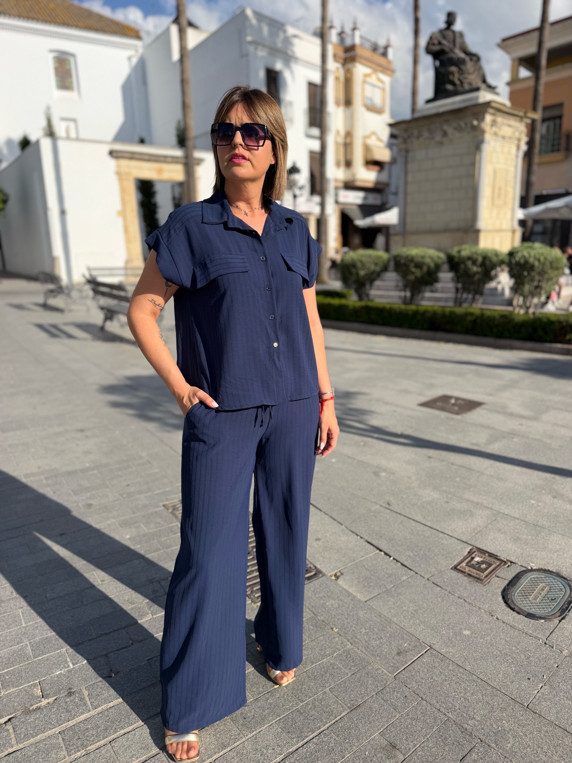 Conjunto Milano Style marino. - Imagen 2