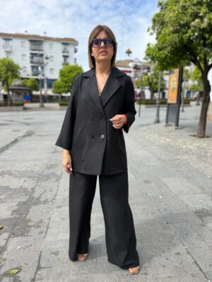 Conjunto Siena Elegance negro.