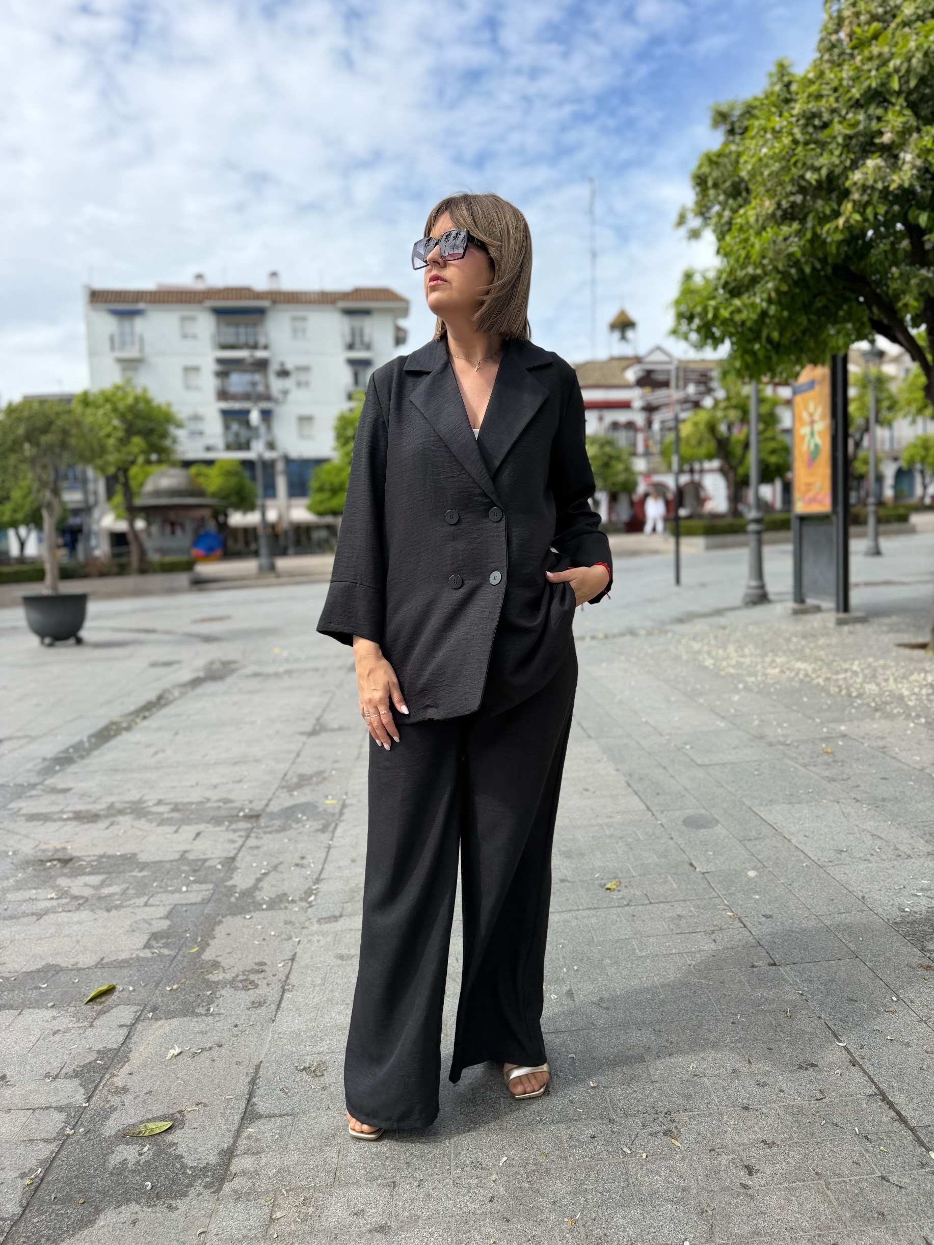 Conjunto Siena Elegance negro. - Imagen 3